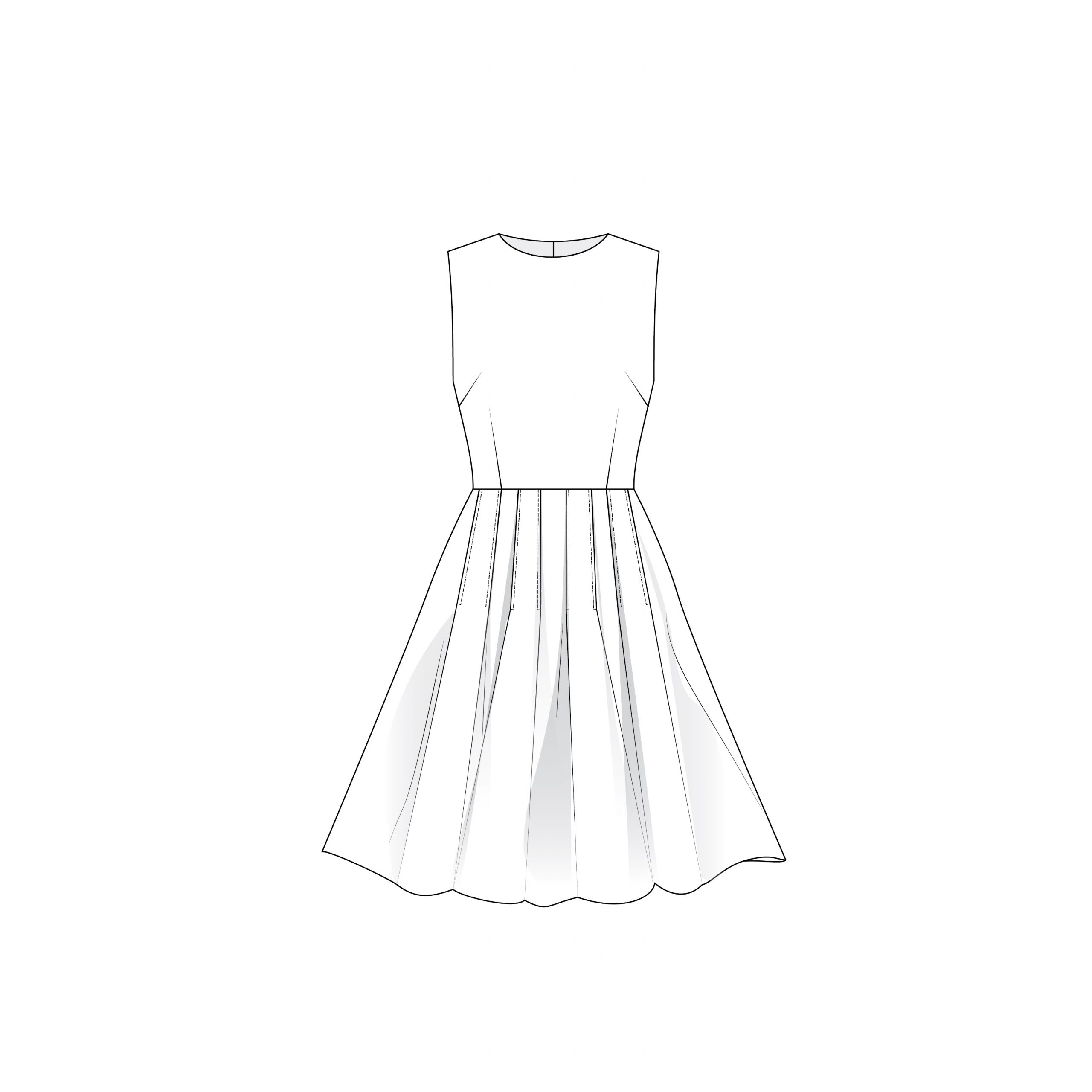 Lenaline Patterns Vika Dress
