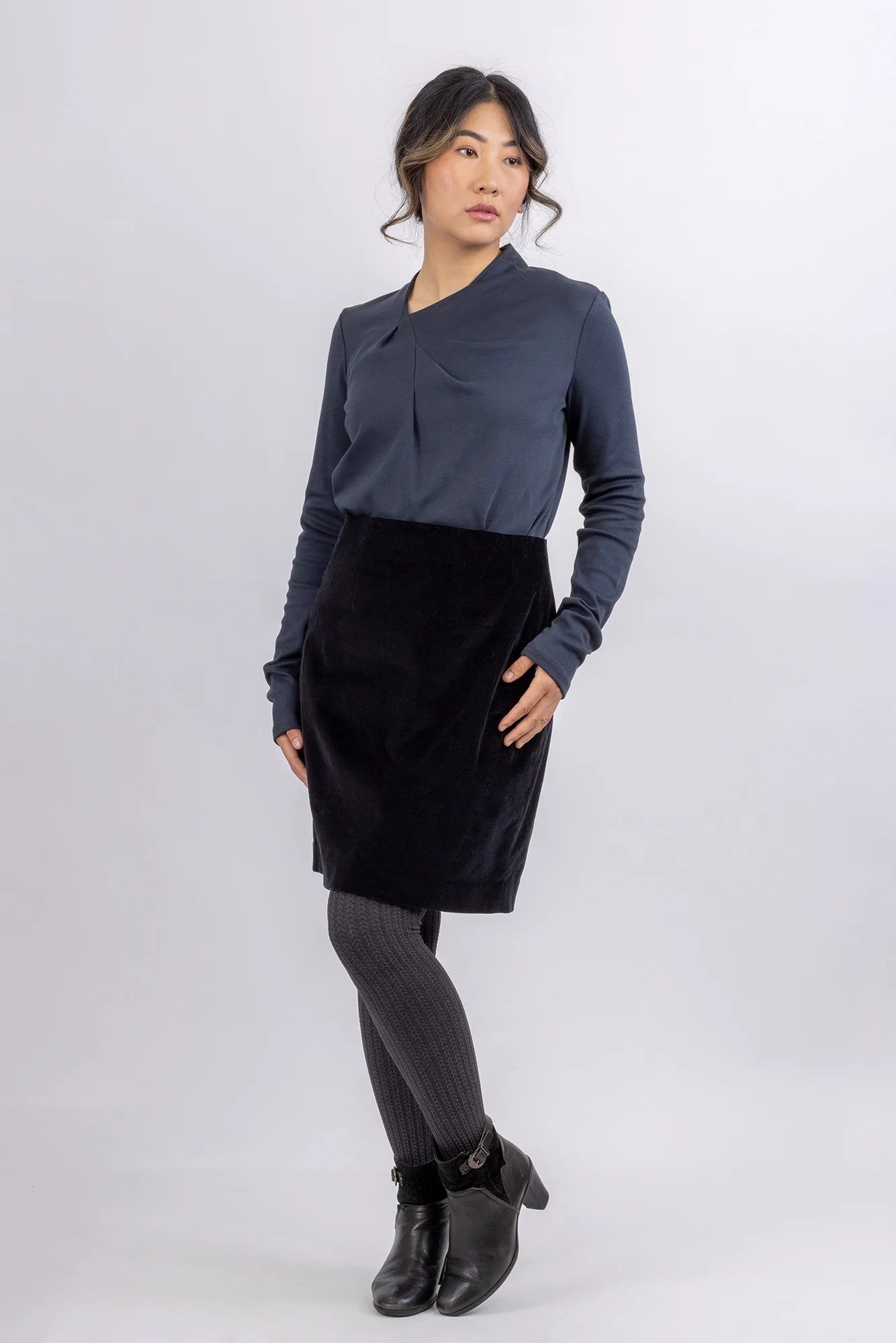 Forget-me-not Patterns Viola Top