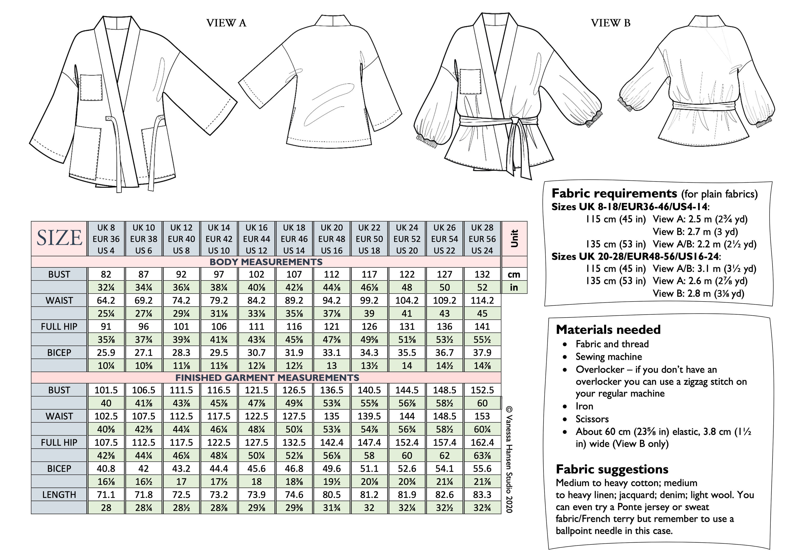 Vanessa Hansen Viva Tie Jacket