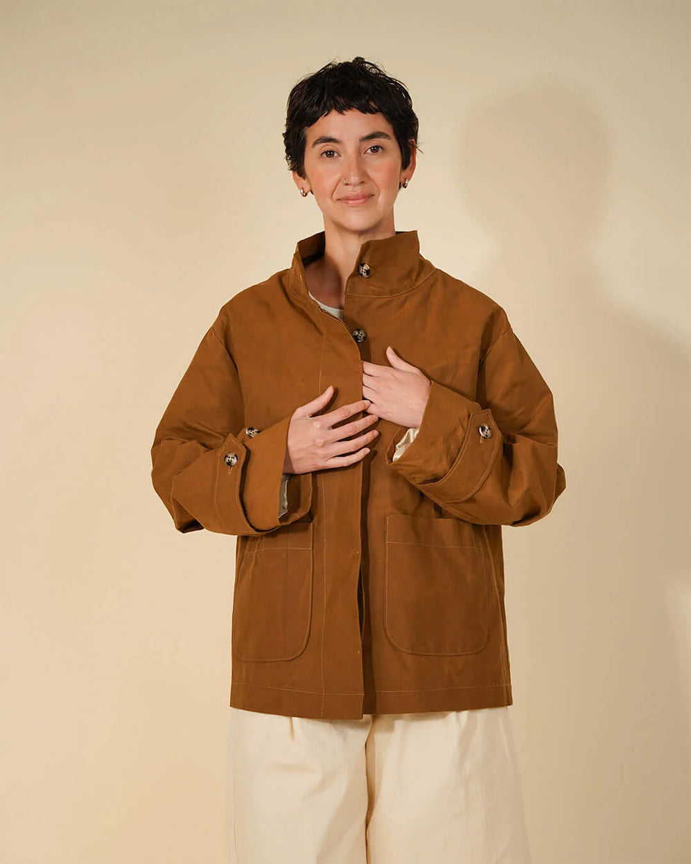 Wardrobe by Me Funnel Neck Jacket