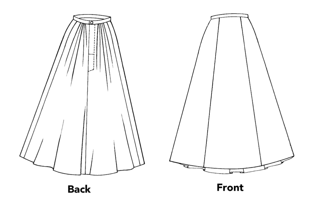 Folkwear 209 Walking Skirt