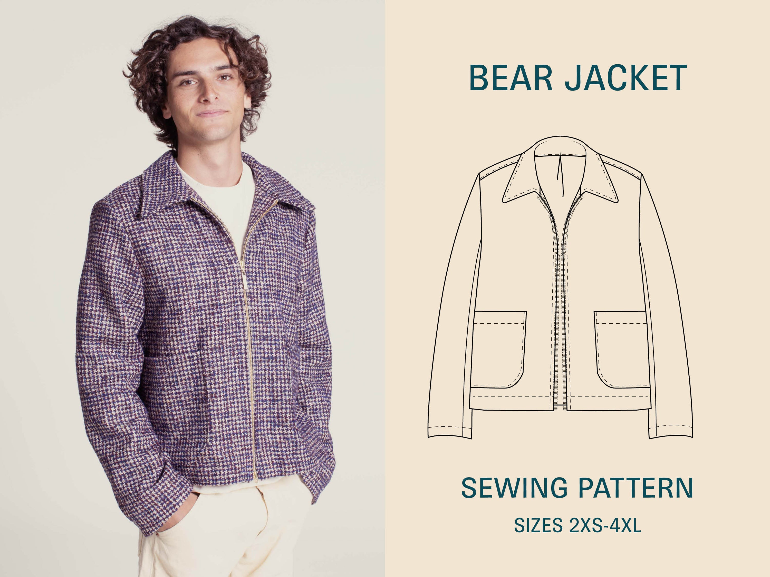 Wardrobe by Me Men's Bear Jacket