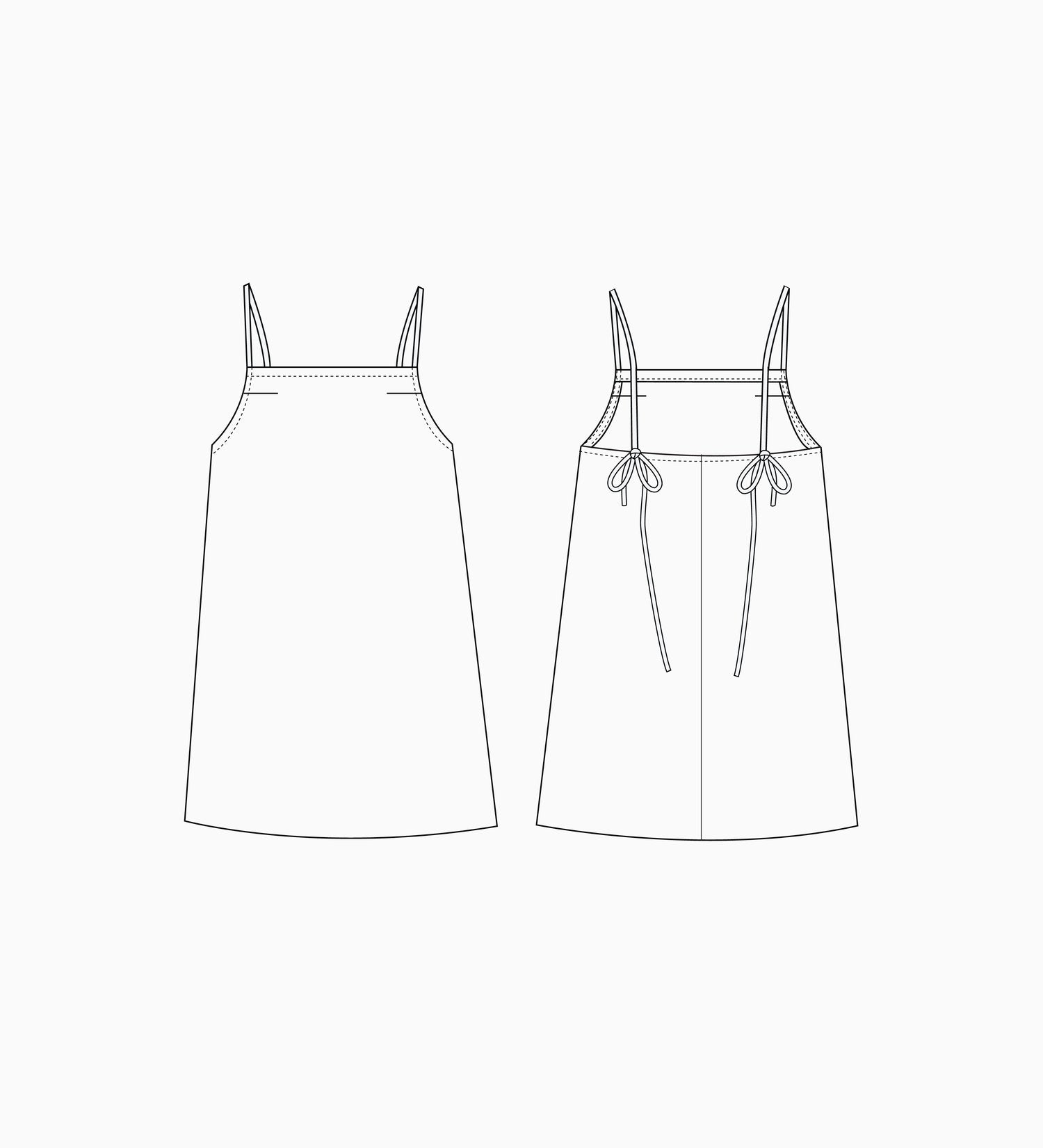 Common Stitch Wattlebird Dress and Cami
