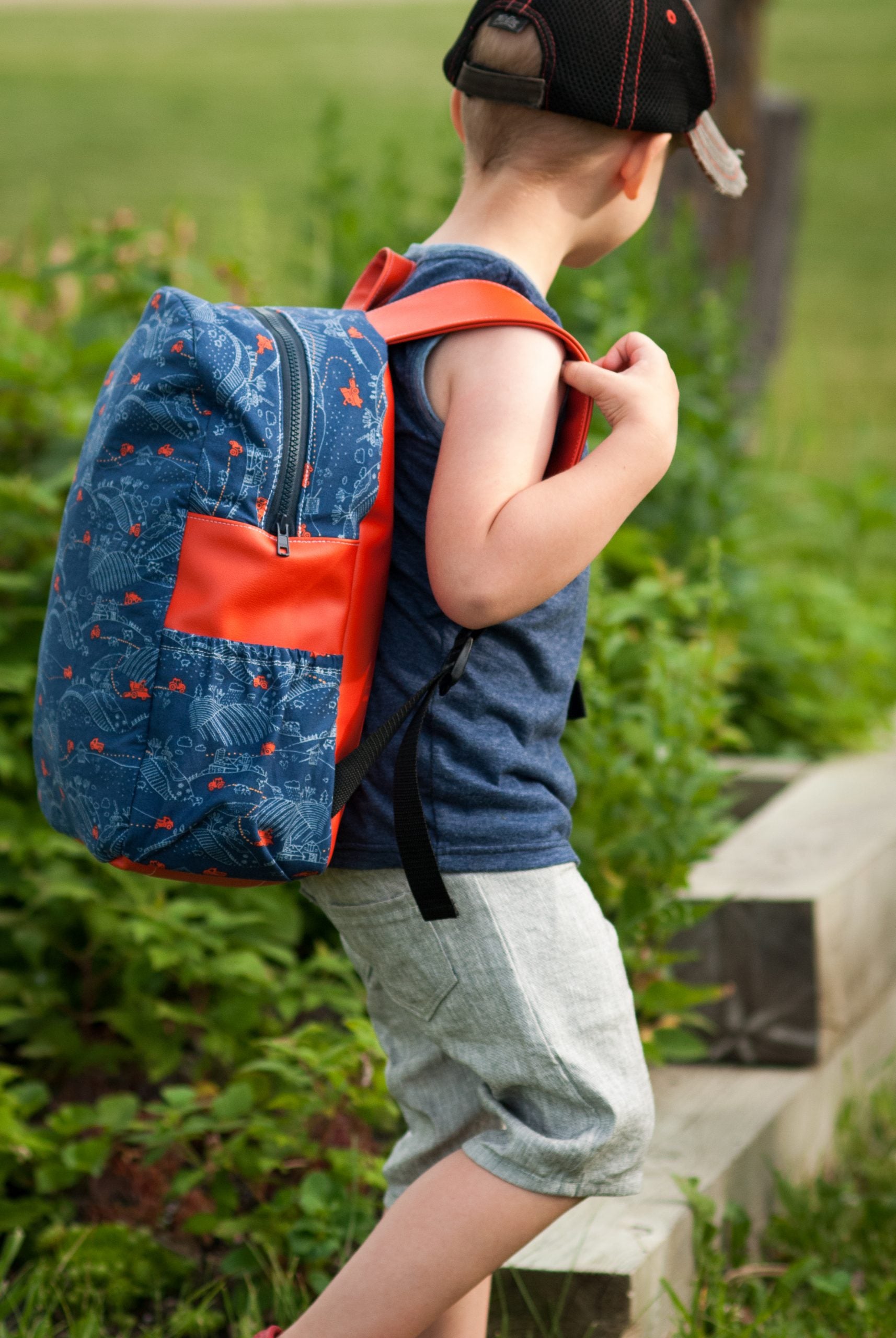 Waves & Wild Children's Back to Cool Backpack