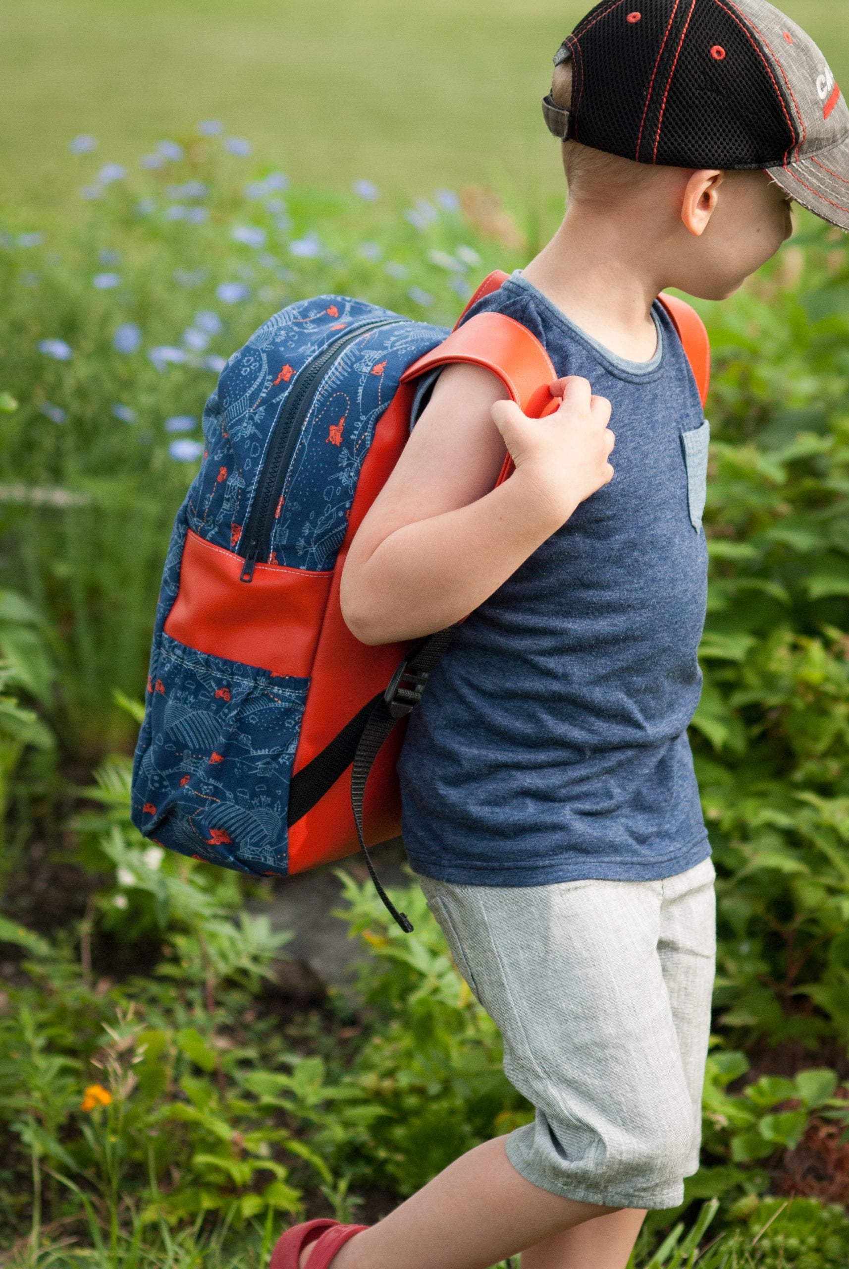 Waves & Wild Children's Back to Cool Backpack