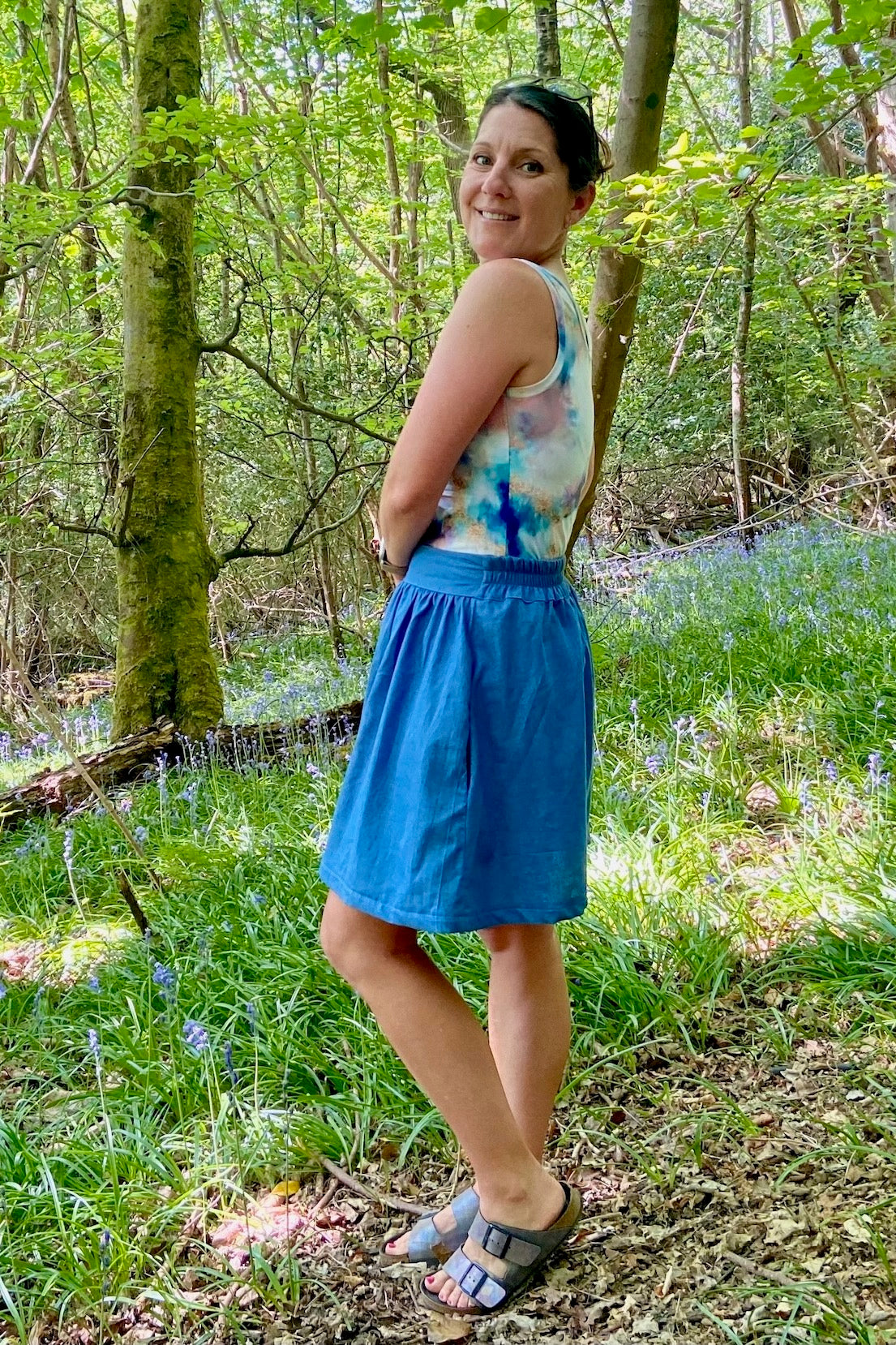 Waves & Wild Eucalyptus Skirt