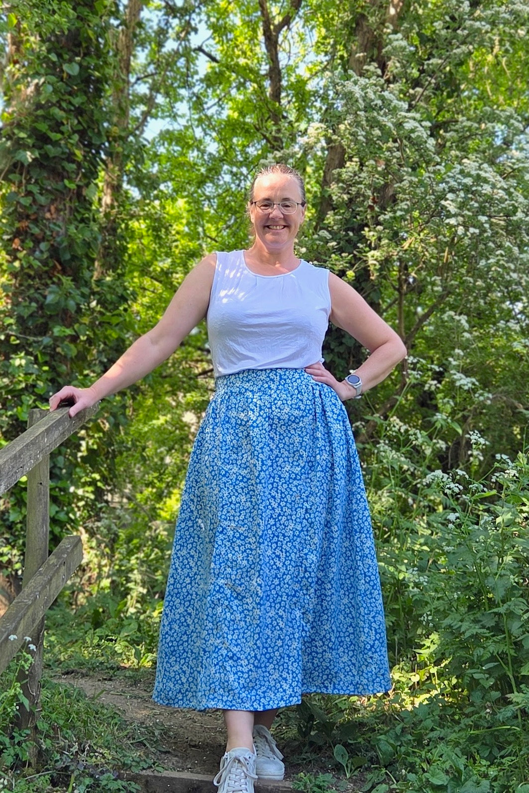 Waves & Wild Eucalyptus Skirt