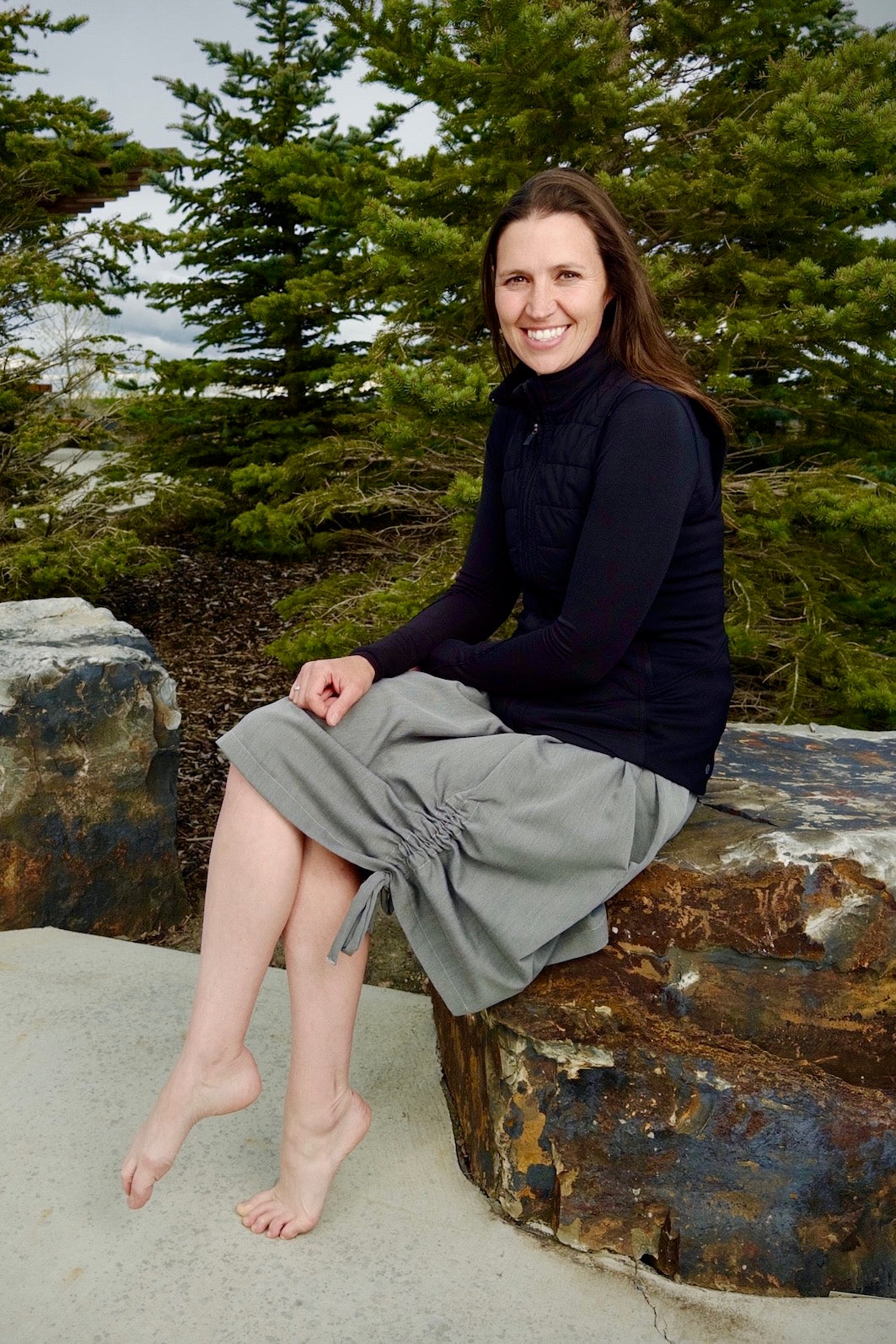 Waves & Wild Eucalyptus Skirt