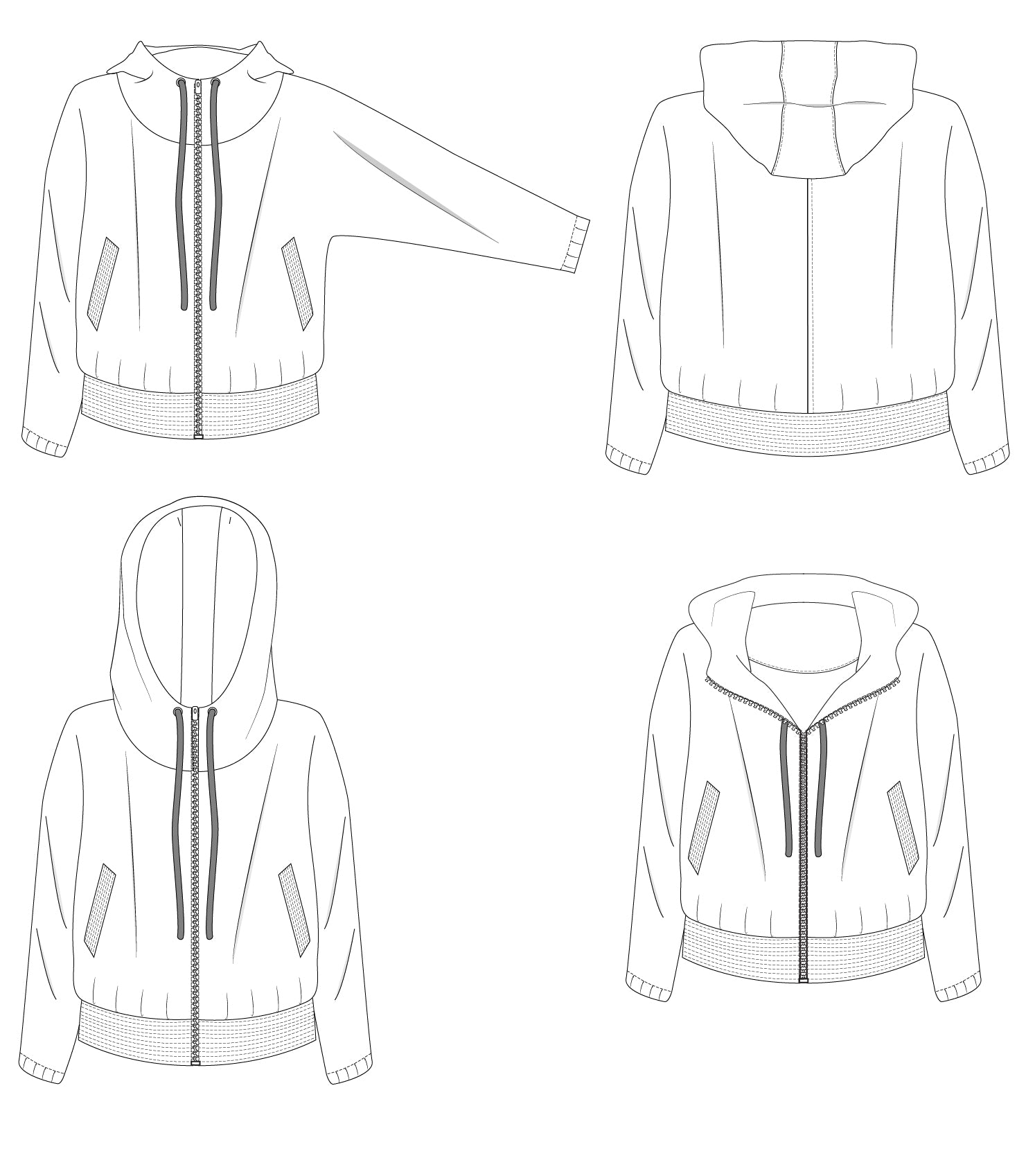 Hey June Handmade Wheaton Windbreaker