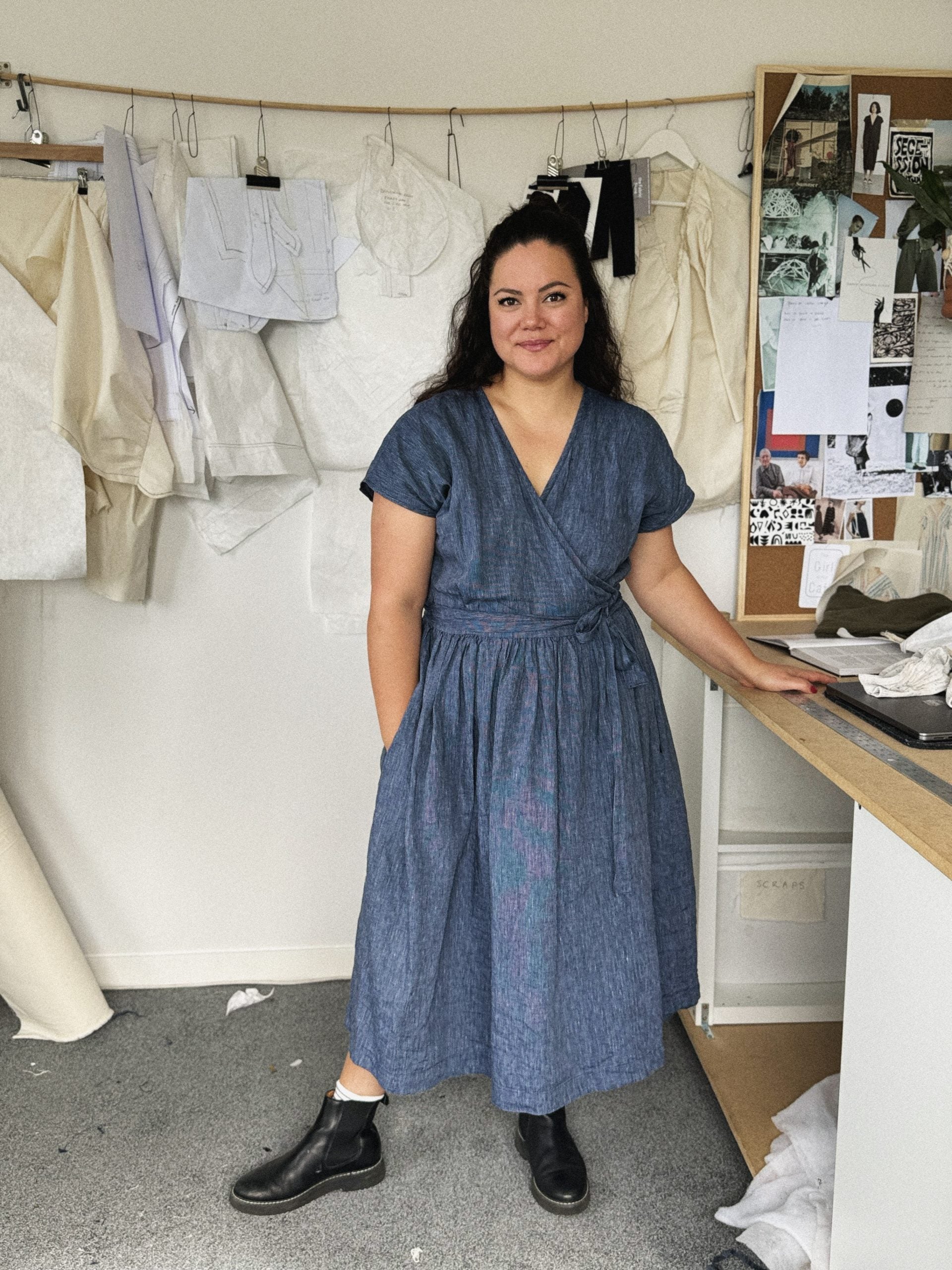 Paper Theory Patterns Zadie Dress