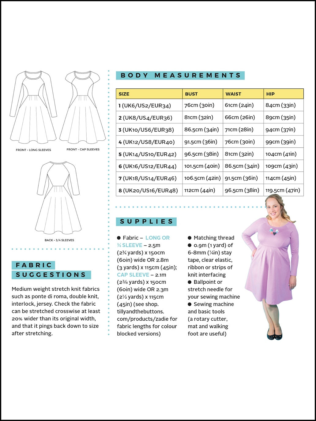 Tilly and the Buttons Zadie Dress