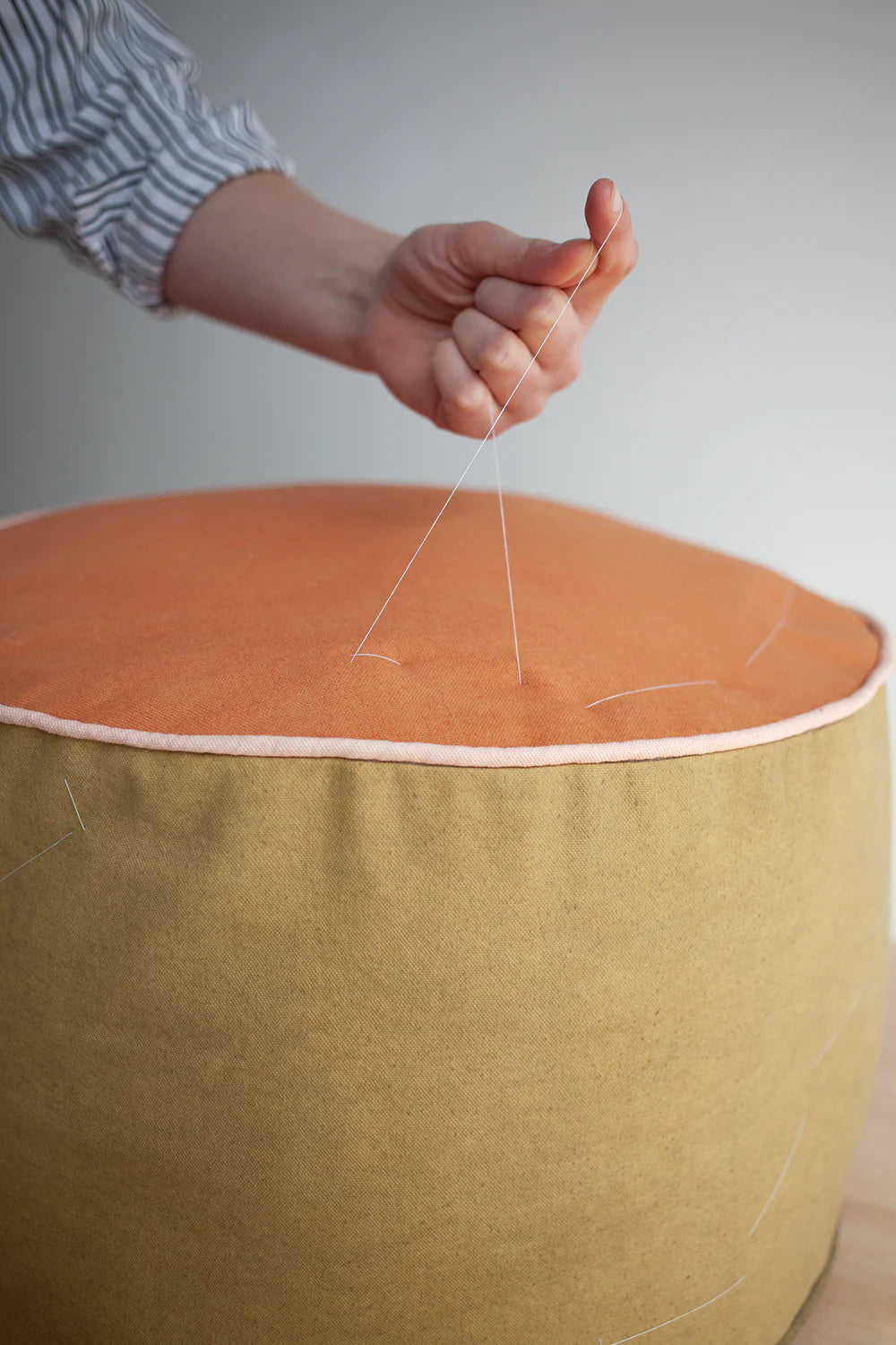 Modern Sewing Co. Zero Waste Pouffe