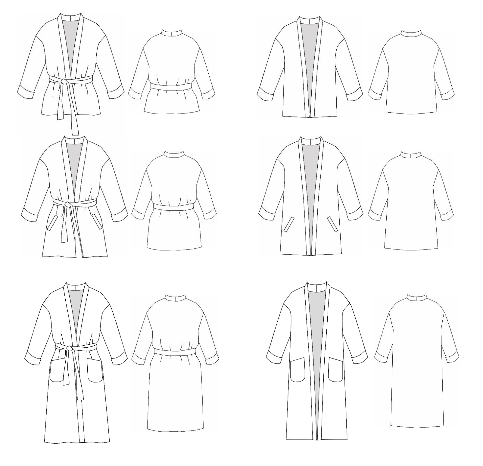 Sew.lala Patterns Zoe Coat and Jacket
