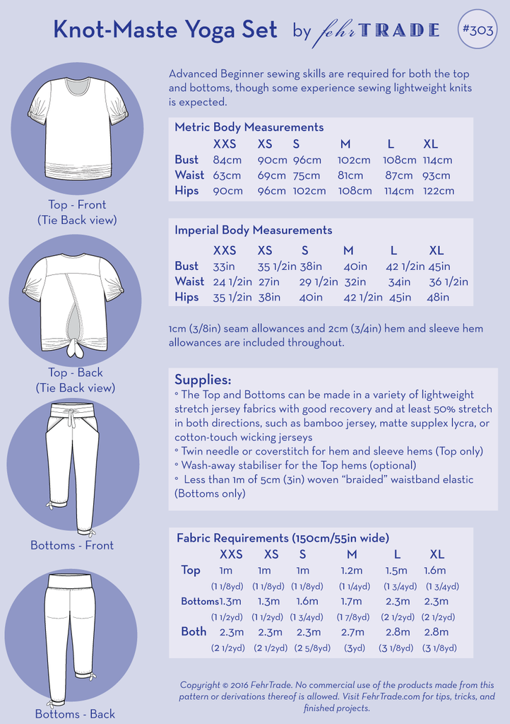 Fehr Trade Knot-Maste Yoga Set