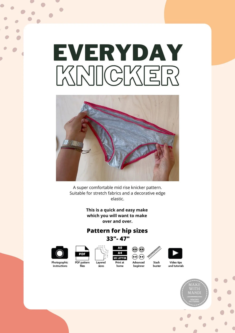 Make With Mandi Everyday Knicker