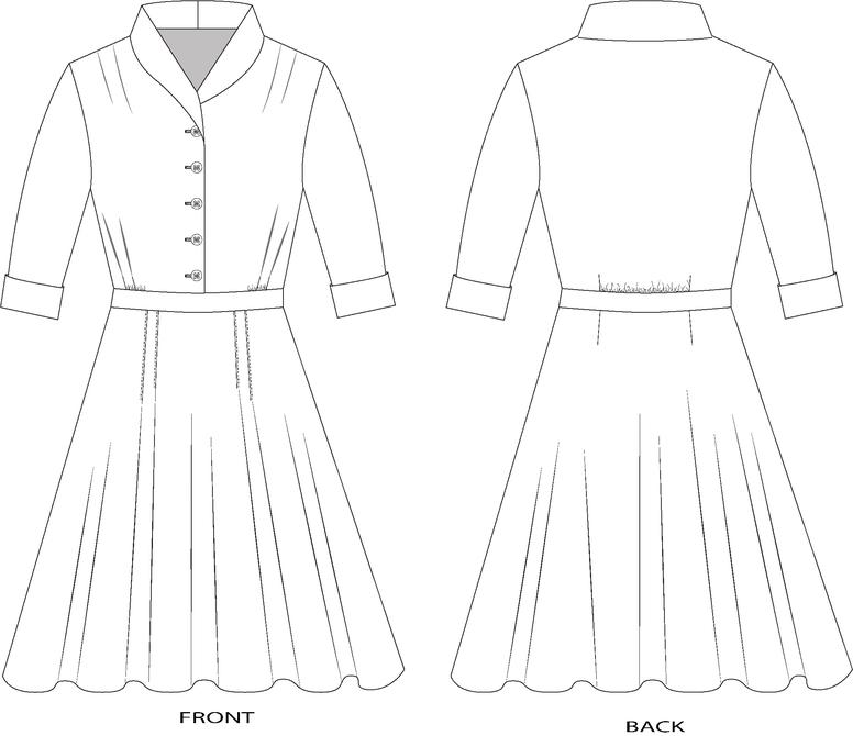 Folkwear 247 Lindy Shirtdress