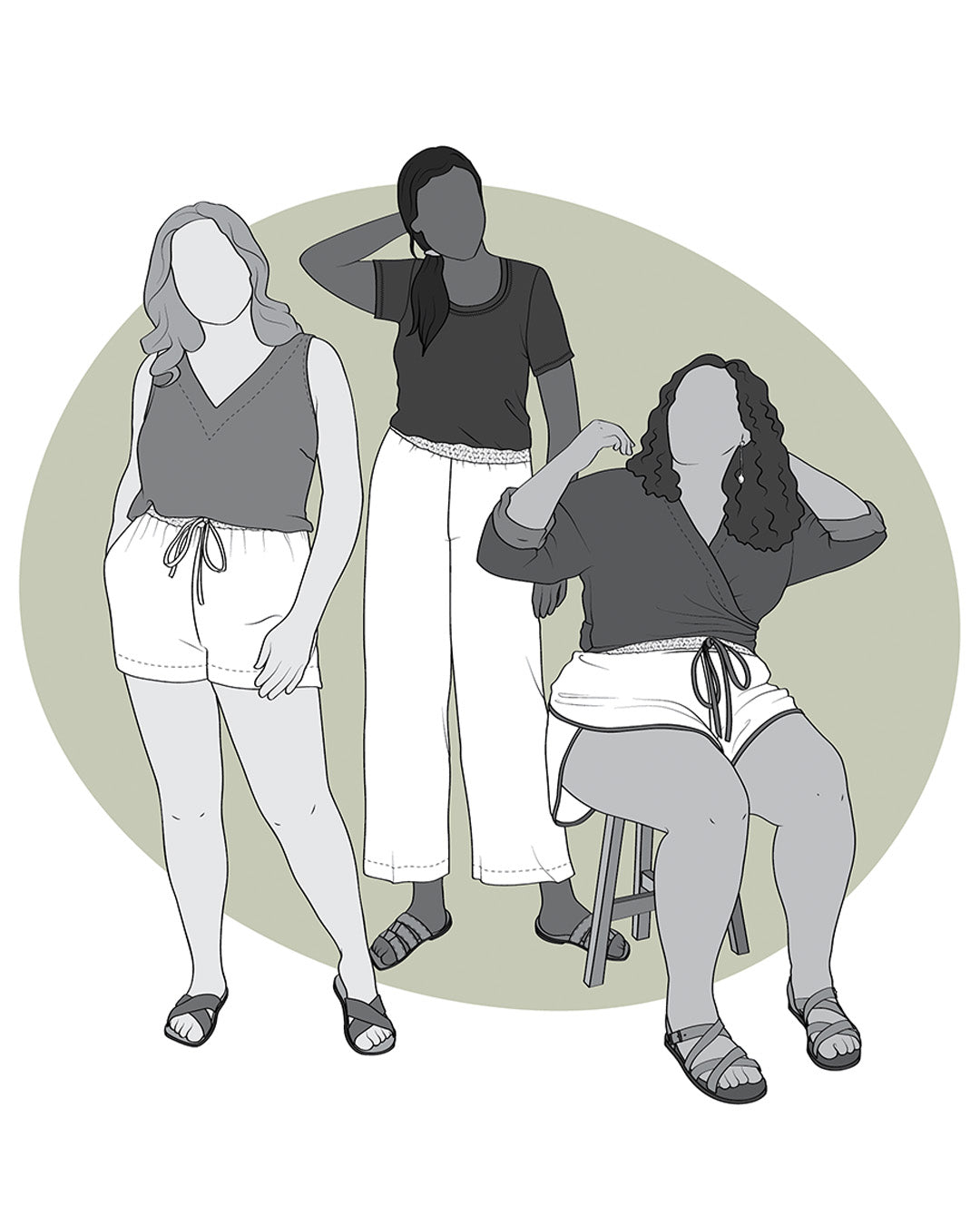 Helen's Closet June Shorts and Pants