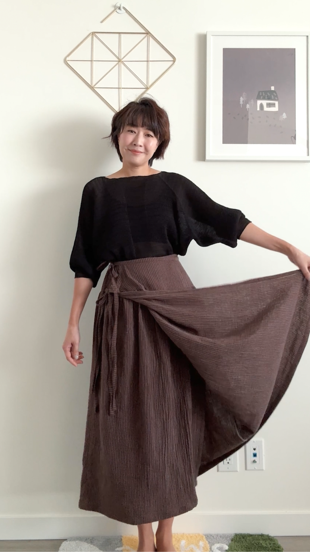 Sewing Therapy La Ciotat Wrap Skirt