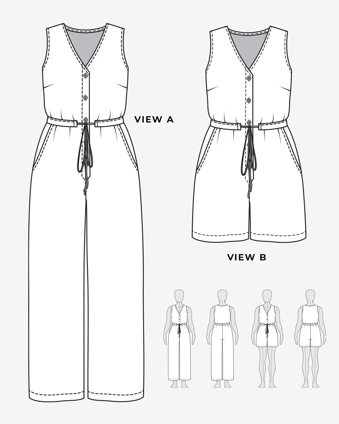 Helen's Closet Lazo Jumpsuit