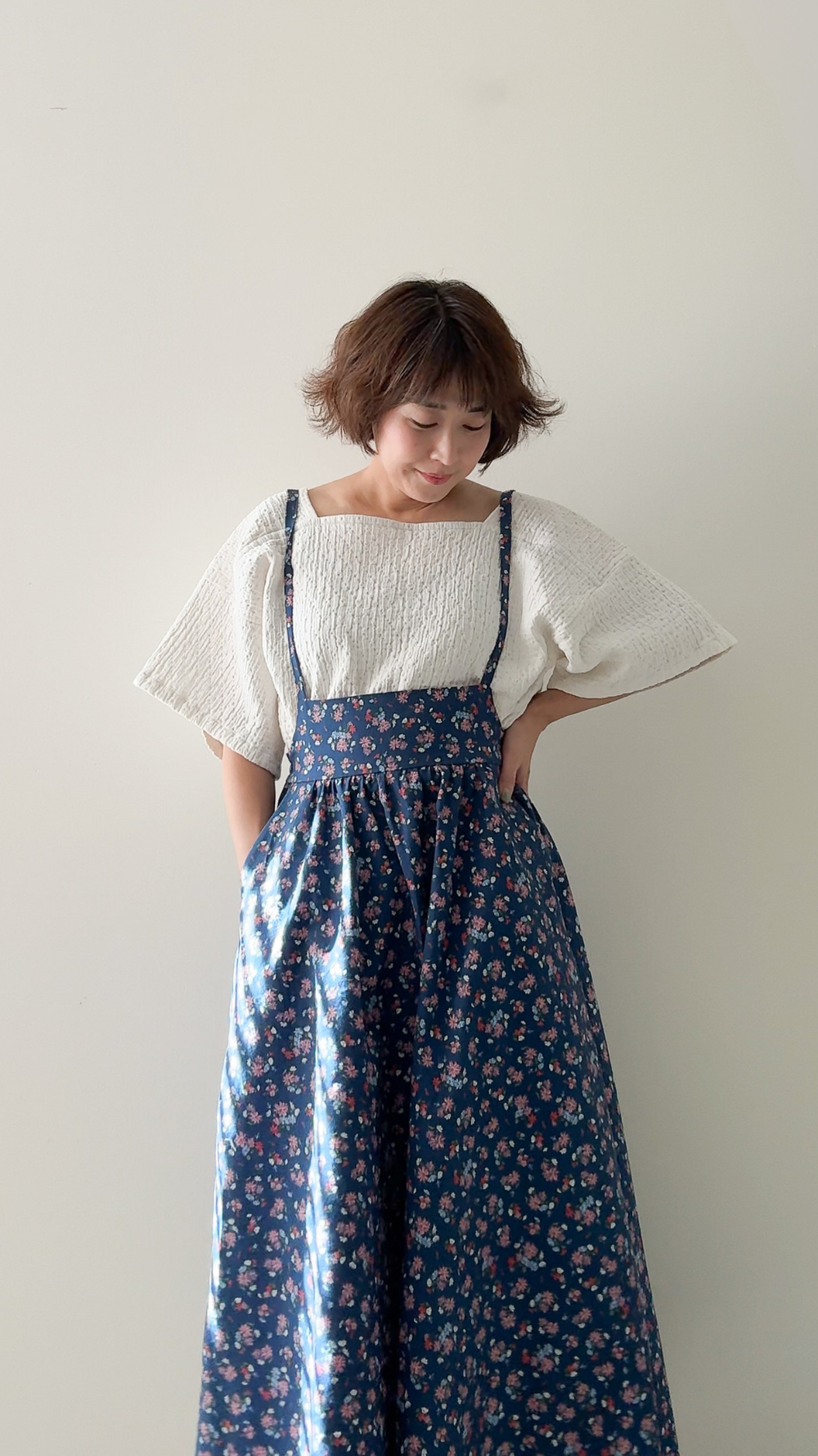 Sewing Therapy Low Bib Pinafore