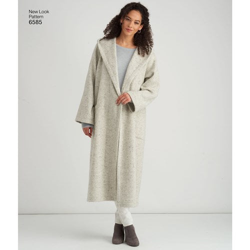 New Look Coat N6585 The Fold Line