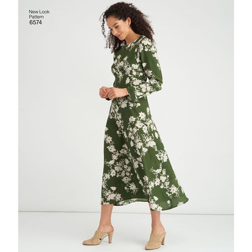 New Look Dresses N6574 The Fold Line New Look Dresses N6574 The Fold Line