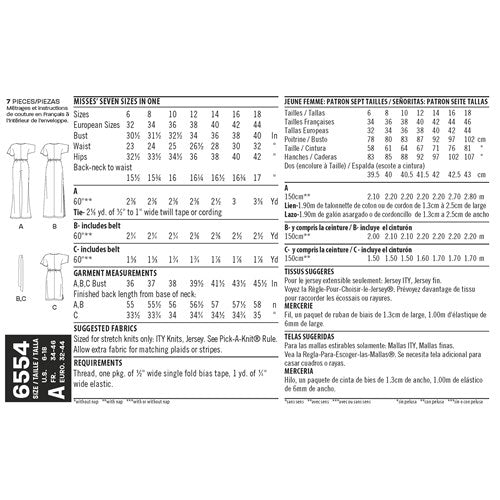 New Look Jumpsuit and Dress N6554