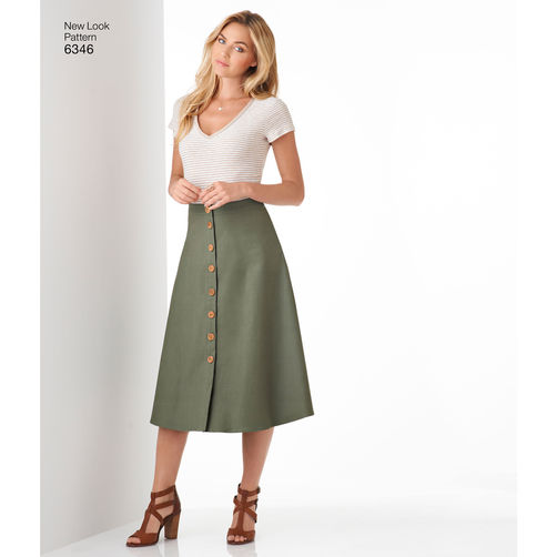 New Look Skirts N6346 – The Fold Line