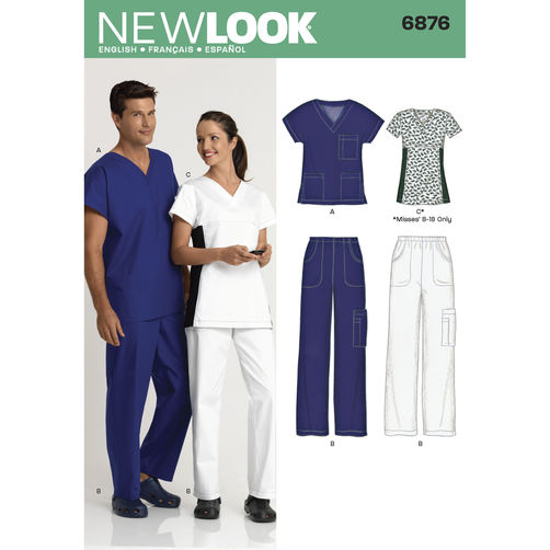 New Look Unisex Scrubs N6876