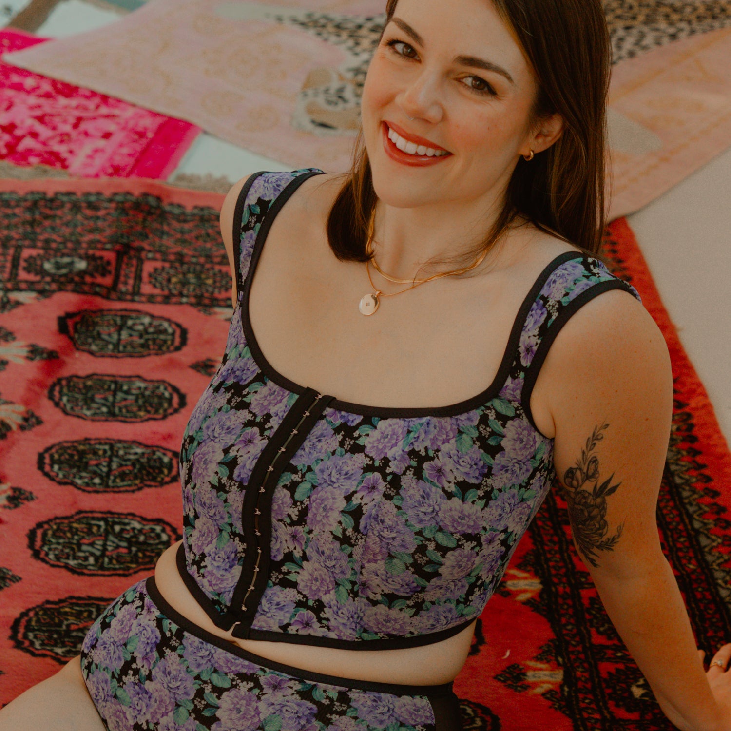 Madalynne Odessa Corset Top and Panty (free)