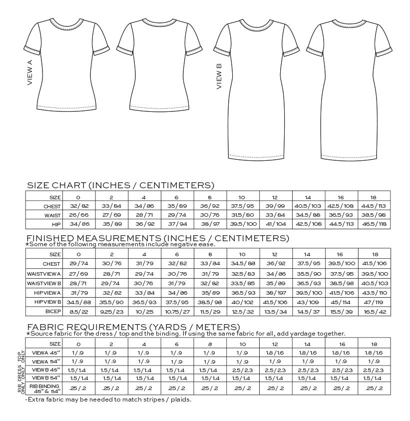 True Bias Rio Ringer T-shirt and Dress