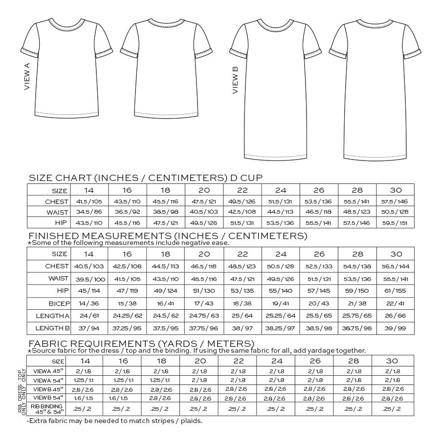 True Bias Rio Ringer T-shirt and Dress