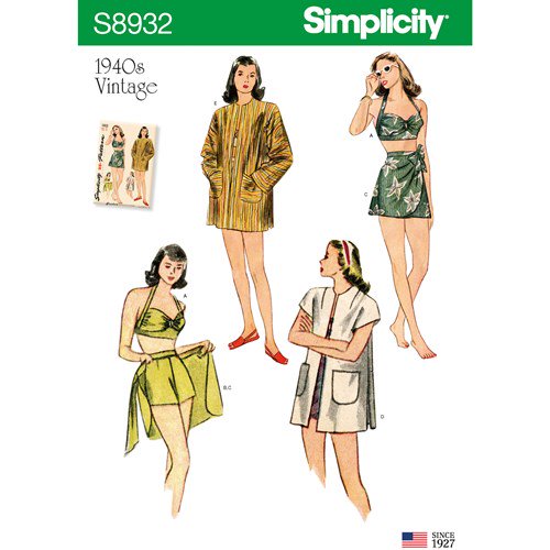Simplicity Vintage Beach Co-ordinates S8932