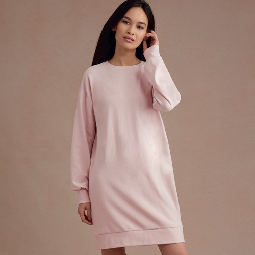 Simplicity Sweatshirt Mini Dresses S8947