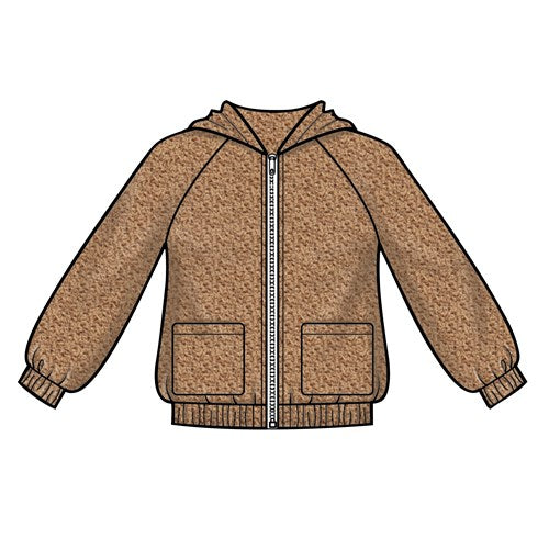 Simplicity Child/Teen Hooded Jacket S8999