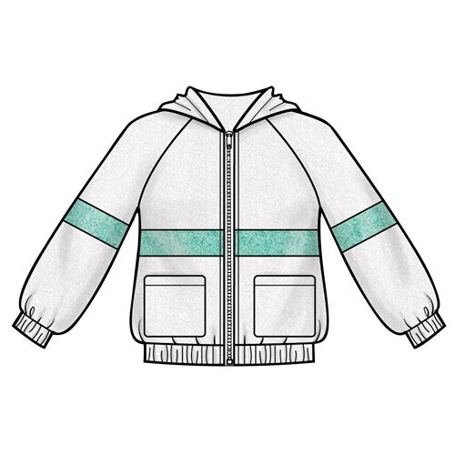Simplicity Child/Teen Hooded Jacket S8999