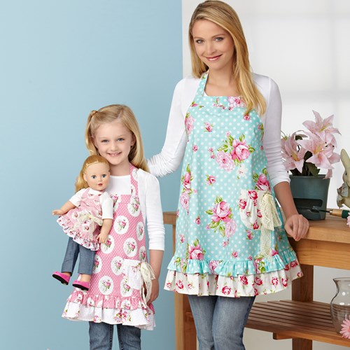 Simplicity Adult/Child Aprons S9395