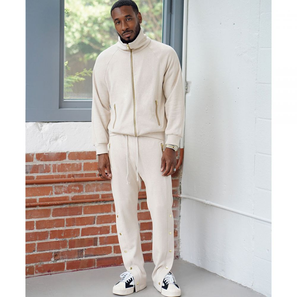 Simplicity Men's Knit Top and Trousers S9458