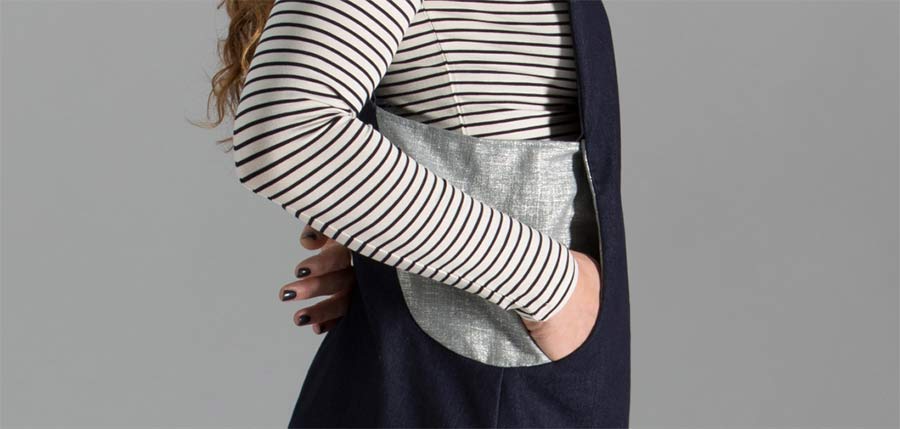 Sew Different Scoop Pinafore