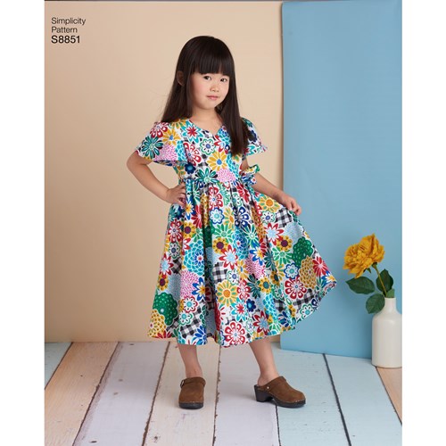 Simplicity Children's Dress S8851