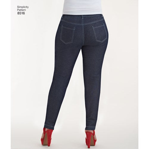 Simplicity Skinny Jeans S8516