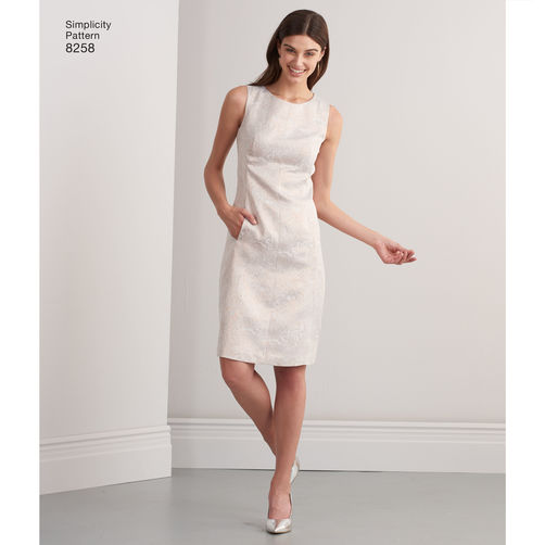 Simplicity Amazing Fit Dress S8258 – The Fold Line
