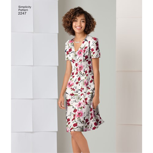 Simplicity Amazing Fit Dress S2247 The Fold Line Simplicity Amazing Fit Dress S2247 The Fold Line
