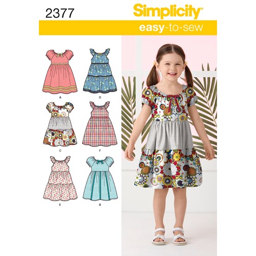 Simplicity Child Dresses S2377