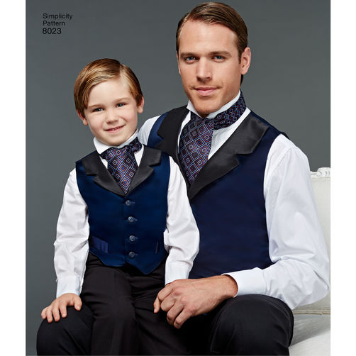 Simplicity Vest, Bow-tie & Cummerbund S8023