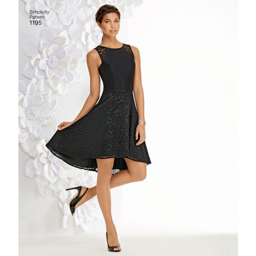 Simplicity Special Occasion Dress S1195 The Fold Line Simplicity Special Occasion Dress S1195 The Fold Line