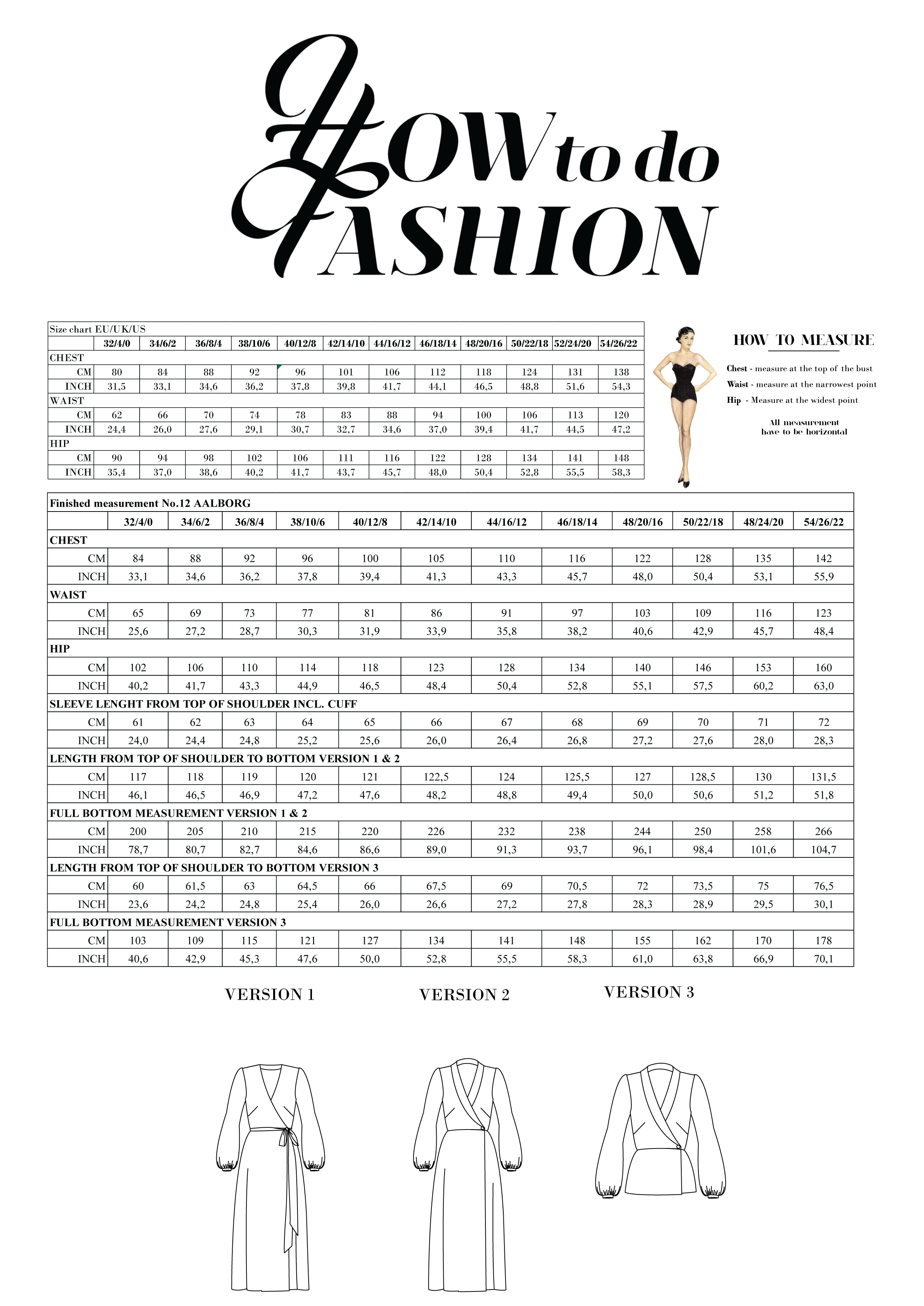 How to Do Fashion No. 12 Aalborg Dress and Top
