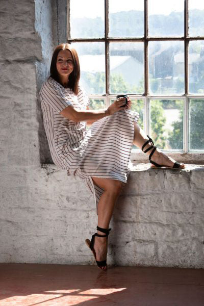 Sew Different Moon Pocket Maxi Dress