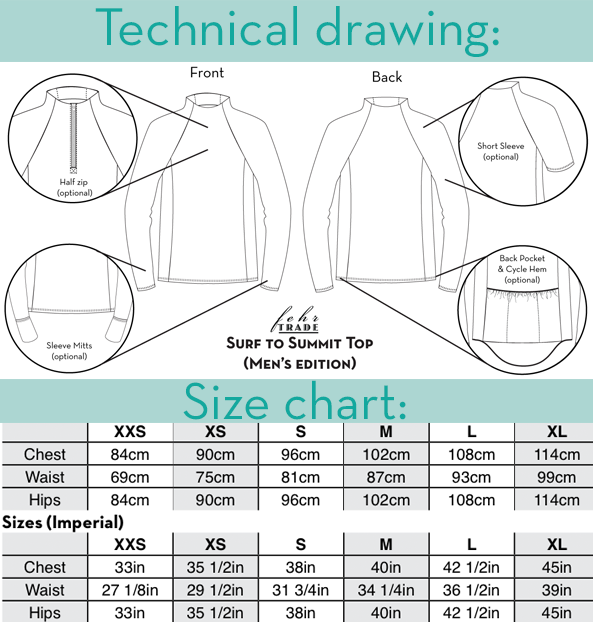 Fehr Trade Men's Surf to Summit Top