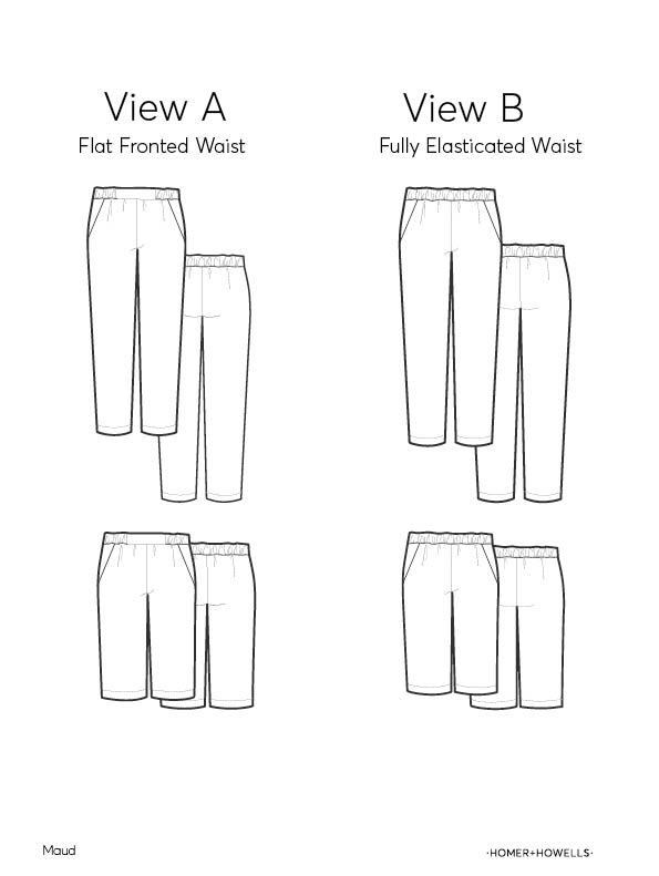 Homer + Howells Maud Trousers and Shorts